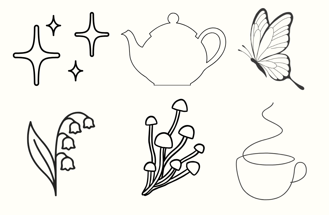 cottagecore motifs