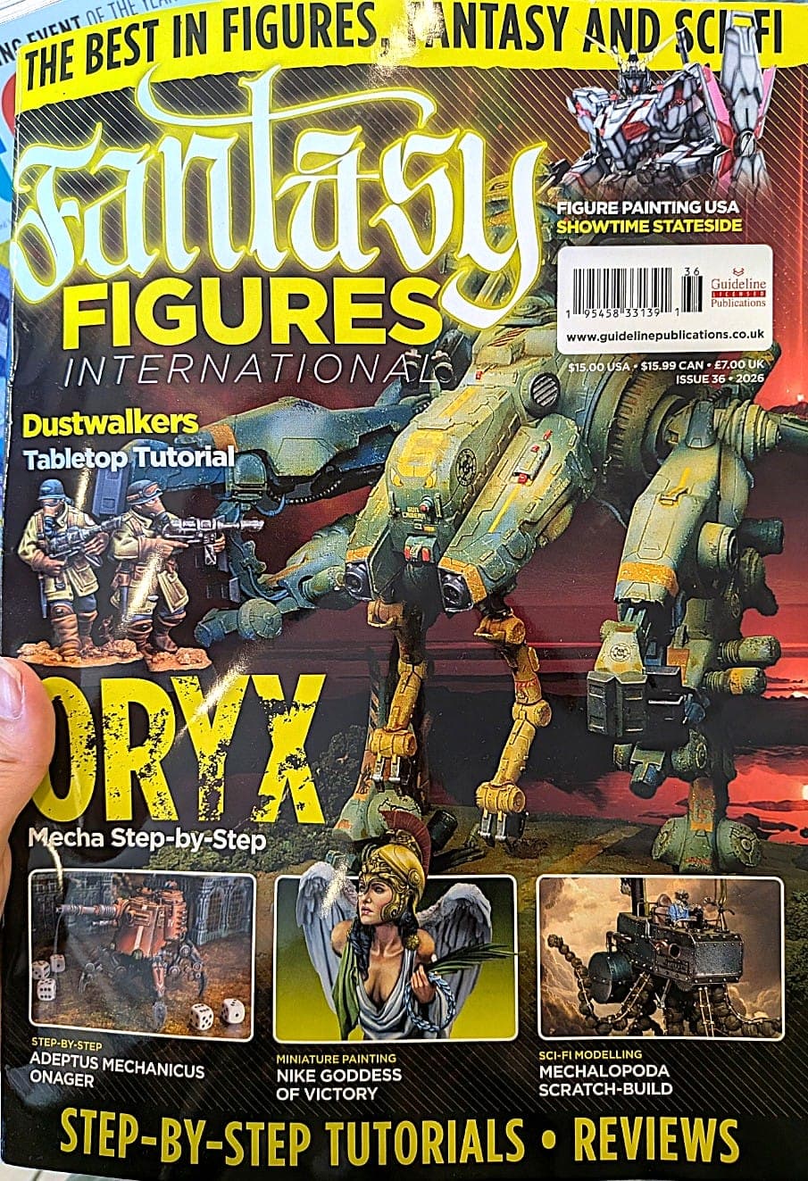 Fantasy Figures International front cover of Fantasy Figures International magazine